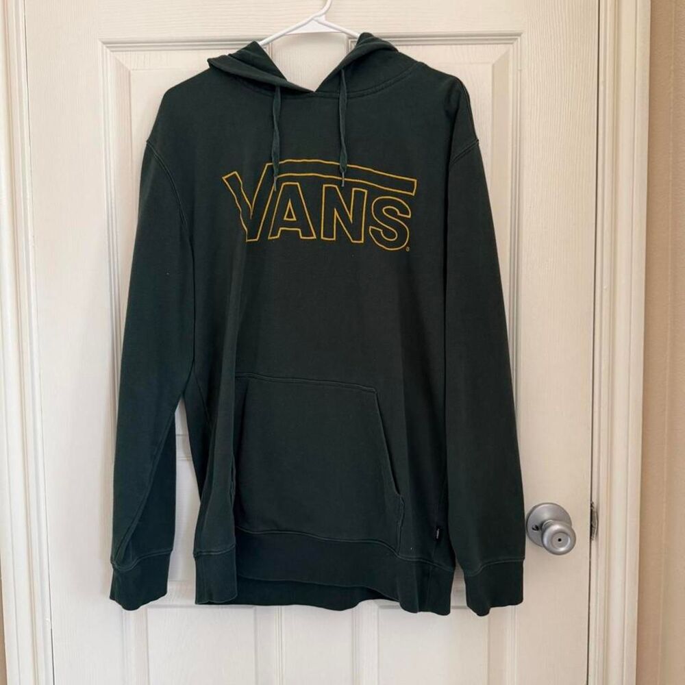 Vans Men's Green Hoodie